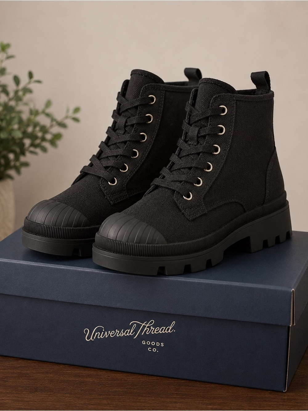 Brand new Universal Thread Teagan combat boots with original tags.
